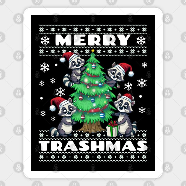 Merry Trashmas Magnet by Norse Magic